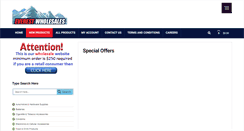Desktop Screenshot of everestwholesales.com